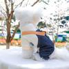 Summer Dog Clothes Dog Pjs for Small Dogs Comfortable Dog Jumpsuit Dog Shirts One Piece Dog Sweatshirt Pullover Chihuahua Clothes Dog T Shirt Puppy Clothes Outfits Birthday Pet Clothes Beige M view 2