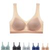 AFGQIANG Ultra-Thin Ice Silk Lifting Bra, Breathable Cool Liftup Air Bra,Seamless Wire Free Windy Bra,Ultra Thin Ice Silk Bras (US, Alpha, 3X-Large, Regular, Regular, Nude) view 1
