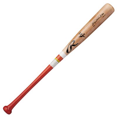Rawlings BHW4FDK Baseball Bat, Adult Hard Bat, Big Stick Elite, Hokkaido Bamboo Bird, Red, Size 32.7 inches (83 cm)