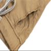DINGDONG'S CLOSET Tollder Kid Boys' Cotton Drawstring Cargo Shorts(Black,4-5T) view 4