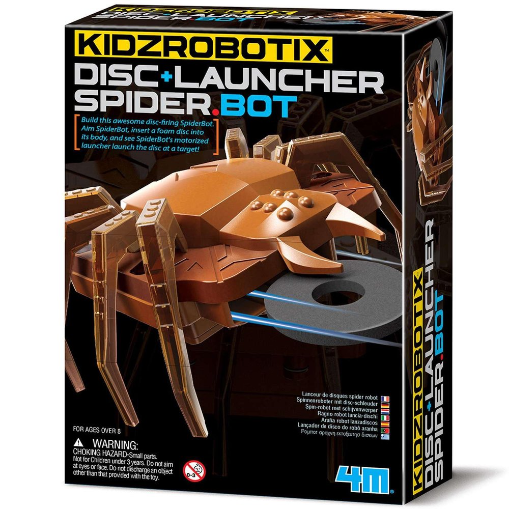 Rhode Island Novelty KidzRobotix/Disc Launcher Spiderbot