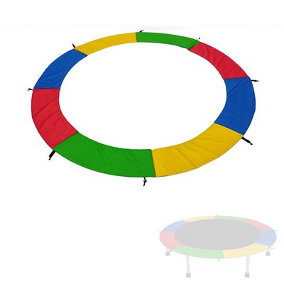 SUOGROLI Trampoline Safety Pad 6Ft 8Ft 10Ft 12Ft 14Ft 15Ft 16Ft Replacement Protection Mat for Round Trampoline Accessories,10FT,Multi-Colored