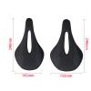 MKWGZPGW Bicycle Saddle Super Light Full Carbon Saddle Road Bike Saddle Carbon Rails Bicycle Fit for Seat 240 * 143/155mm Bicycle Accessorie (Color : 3143E rail-7x9mm) view 3