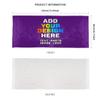 Xvmqgkh Custom Yoga Towel,Personalized Soft Towels Add Your Design Beach Towel with Picture Text Logo Name for Home Outdoor Sports Gym Yoga Purple view 3