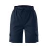 ZHUER Hiking Cargo Shorts for Women 2024 Summer High Waisted Stretch Athletic Shorts Outdoor Casual Cargo Shorts with Pockets view 3