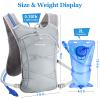 HITASTAR Hydration Backpack with 2L Hydration Bladder Lightweight Water Backpack Climbing Pouch for Hiking Hydration Pack for Running Cycling Hiking view 4