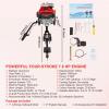 7.5 HP 4 Stroke Outboard Motor, 200cc Fishing Boat Engine Air-Cooled Gasoline Short Shaft, Heavy Duty Outboard Engine, CDI Ignition System for Fishing Boat, Motorboat and Inflatable Boat (200CC) view 2