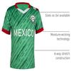 Cnins Mexico Womens Soccer Jersey XS-3XL, V-Neck Athletic Fit, Stadium-Ready Uniform (CNSK-MX, XL) view 3