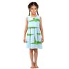 Aflyko Sleeveless Dress for Girl Sleepy Green Alligator Summer Casual Dress Loose Fit Sundress Summer Infant Tank Playwear Dance Dress Cute Kiddo Outfit 4T view 2