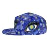 Luirioe Graffiti Art Baseball Cap,Funny Print Adjustable Flat Bill Brim Cap Hip Hop Hat Baseball Cap for Men Women view 3