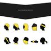 Balaclava Face Mask Cover Sun UV Protection Windproof Scarf Printing Mask Men Women Cycling Motorcycle Riding Ski Mask Red view 4