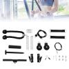 Cable Weight Pulley System Pulley System Gym Cable Lat Pull Fitness Fitness Pulley Cable System Home Gym Equipment (Black/Load Bearing:330lbs) view 1