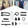 Cable Weight Pulley System Pulley System Gym Cable Lat Pull Fitness Fitness Pulley Cable System Home Gym Equipment (Black/Load Bearing:330lbs) view 4