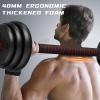 85LB Adjustable Dumbbells Sets, 4 in 1 Free Weight Set Adjustable Weight Dumbbell Set, Weights Home Gym Equipment with Dumbbell, Barbell, Kettlebell, Push-Up Modes for Total Body Workouts (Red) view 3
