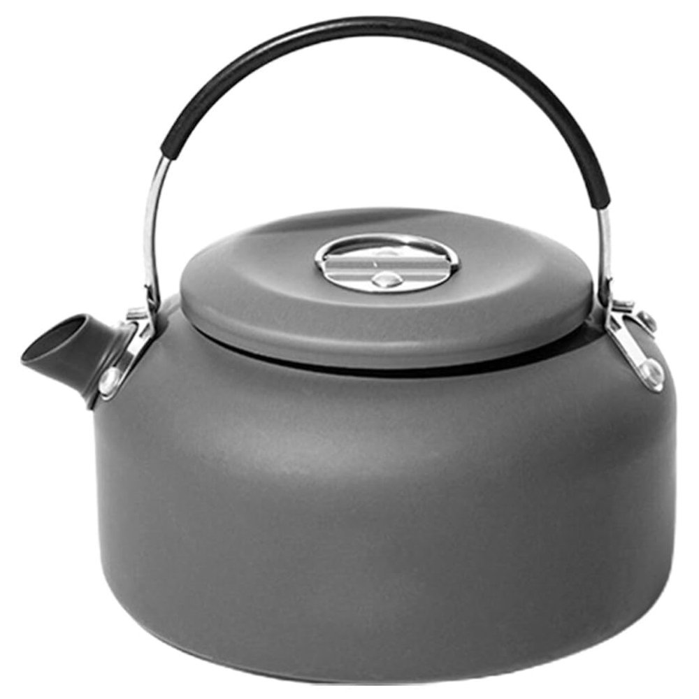 SUPVOX Aluminium Oxide Camping Kettle Portable Stovetop Teapot Wear-resistant Water Container for Outdoor Use Ergonomic Design for Easy Pouring for Tea and Cooking