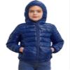 ACSUSS Kids Teens Winter Coat Puffer Jackets Boys Girls Long Sleeve Zip Up Hoodie Ultra Lightweight Down Coat Dark Navy 15-16 Years view 1
