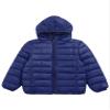 ACSUSS Kids Teens Winter Coat Puffer Jackets Boys Girls Long Sleeve Zip Up Hoodie Ultra Lightweight Down Coat Dark Navy 15-16 Years view 4