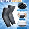 Newcotte 12 Pairs Arm Sleeves for Kids Compression Football Baseball Youth UV Protection Breathable Cooling Sleeve(Stylish,8-10 Years) view 4