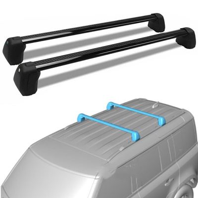 YHELI Roof Rack Cross Bar Crossbar Fits for Land Rover Defender L851 4D 110 2020-2024, black, nfbd38