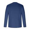 NineFit Basics Mens UPF 50+ UV Sun Protection Shirts Outdoor Long Sleeve SPF Rash Guard T-Shirt Lightweight Quick Dry Athletic Workout Tops Navy, X-Large view 2