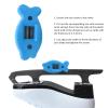 Alomejor Ice Skate Sharpener, Adjustable for Hockey Skates and Figure Skating Blades, Fits Most Ice Blades, Easy to Carry and Use (Blue) view 4