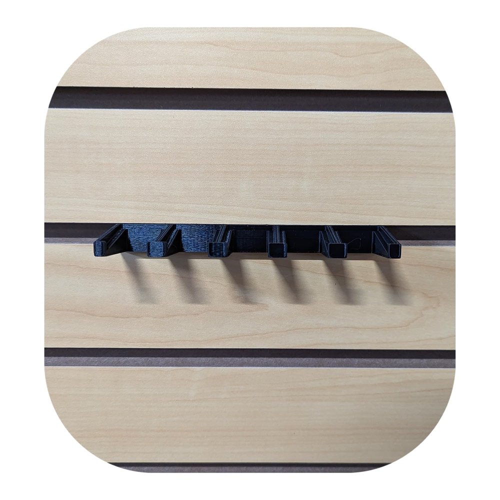 Hammy3DPrints Mount for Sig P226 Mags - Slatwall | Magazine Holder Storage Rack (Decorative Dyn. Slotwall)