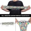 LVGOOKI Autism Arm Sleeves Fashion Autism Awareness Sun Sleeves Packable Outdoor Arm Sleeves for Women and Men view 4