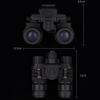 Tactical AN/PVS31 NVG Dummy Model,Helmet No Function Binocular Night Vision Goggle for Cosplay Display view 3