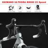 KABON Carbon Gravel Road Bike, T800 Carbon Fiber Frame Racing Bicycle with R8000 22 Speed Disc Brake 700cX40c Tires Bike for Adult view 3