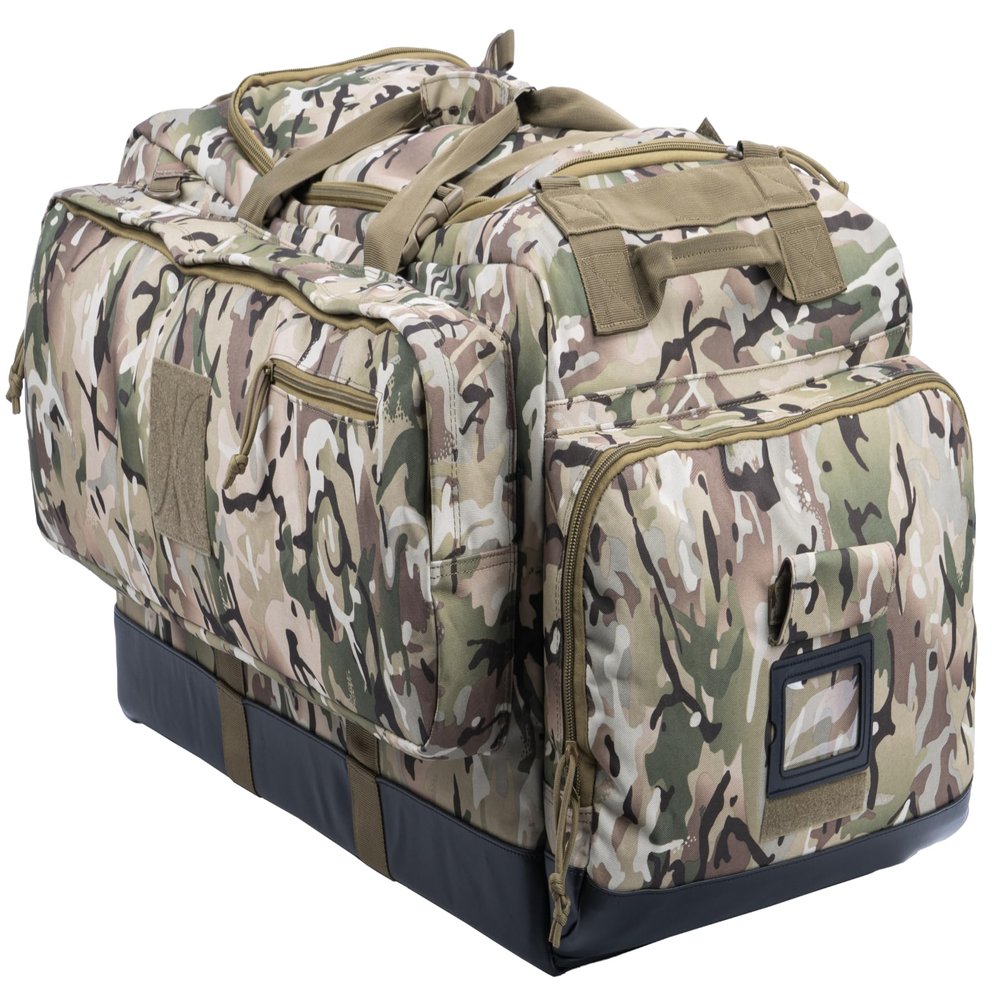 BACKFERRY Large Duffle Bag Duffel Pack with Backpack Shoulder Straps and Shoes Compartment 105L for Sports Travel Hunting Camping.