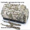 BACKFERRY Large Duffle Bag Duffel Pack with Backpack Shoulder Straps and Shoes Compartment 105L for Sports Travel Hunting Camping. view 4
