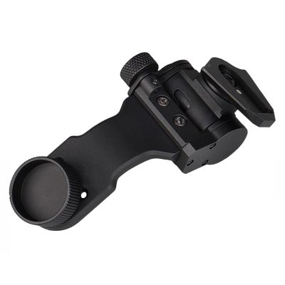 YSS NVG Mount Aluminum J-ARM Night Vision Mount PVS 14 Dovetail Mount Night Vision Goggles Helmet Adapter Black