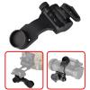 YSS NVG Mount Aluminum J-ARM Night Vision Mount PVS 14 Dovetail Mount Night Vision Goggles Helmet Adapter Black view 4