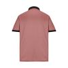 Generic Men Fashion Color Block Polo Shirts Short Sleeve Button Lapel Tennis Golf Tshirt Casual Striped Moisture Wicking Workout Tops Pink, X-Large view 4