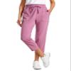 CRZ YOGA Lightweight Capri for Women 23" Cropped Casual Lounge Work Athletic Travel Pants with Pockets Quick Dry Summer Velvet Dust X-Large view 1