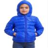 ACSUSS Kids Teens Winter Coat Puffer Jackets Boys Girls Long Sleeve Zip Up Hoodie Ultra Lightweight Down Coat Royal Blue 5-6 Years view 1
