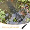 SUPVOX 1 Set EEL Traps Long Crayfish Traps for Lakes Minnow Traps Plastic Container Supplies Black Fish Net Black view 4