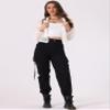 Allegra K Sheer Bomber Jacket for Women's Zip Up Long Sleeve See Through Jackets Large White view 2