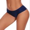 Aokivvy Bikini Bottoms for Women, Black Bathing Suit Bottoms,Low Waisted Full Coverage Swimsuit Bottoms Swim Briefs(Navy Blue,L) view 1