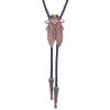 XUYUH Tie Vintage Western Cowboy Bolo Tie Cicada Necktie Necklace Costume Accessory American Style Bola-Tie Western, 100cm view 1