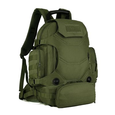 UNISTRENGH 40 Litre Tactical Backpack Multifunctional Trekking Rucksacks Outdoor Daypack Duffle Bag Urban Backpacking (Military Green)