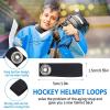 Pack Of 6 Hockey Helmet Chin Strap Detachable Helmet Chin Strap Helmet Replacement Strap With Single Snap Helmet Chin Strap Hockey Helmet Chin Strap Replacement Helmet Chin Strap Pad Helmet Chin Chin view 3