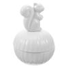 VALICLUD Ceramic Squirrel Jewelry Box Decorative Organizer for Rings and Earrings Cute Cartoon Shaped Trinket Case Valentine Box for Women and Girls view 4