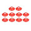 10 PCS 8cm Professional Soccer Disc Cones,Training Cones Agility Soccer Cones for Training, Soccer, Football, Basketball and Other Sports (Red) view 1
