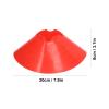 10 PCS 8cm Professional Soccer Disc Cones,Training Cones Agility Soccer Cones for Training, Soccer, Football, Basketball and Other Sports (Red) view 2