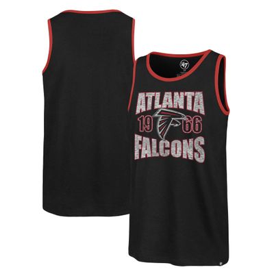 47 Men's Black Atlanta Falcons Upload Franklin Tank Top