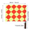 2Pcs Soccer Referee Flag Set,Sports Match Football Linesman Flags,Metal Pole Foam Handle, with Storage Bag for Sports, Soccer, Football, Basketball view 2