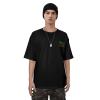 Believe in The Magic of Christmas Christmas Cotton T-Shirt for Men Women Short Sleeve Tee Shirts Black view 2