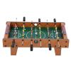 Table Football, Deluxe Wooden Table Soccer Game, Compact Indoor Foosball Set, Portable Mini Indoor Soccer Game Set for Kids, Family view 1