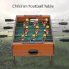 Table Football, Deluxe Wooden Table Soccer Game, Compact Indoor Foosball Set, Portable Mini Indoor Soccer Game Set for Kids, Family view 4